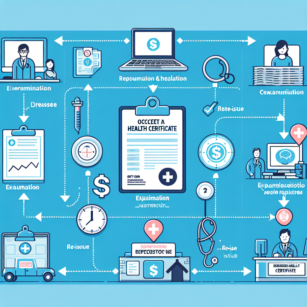 보건증 발급 방법, 기간, 비용, 검사, 재발급