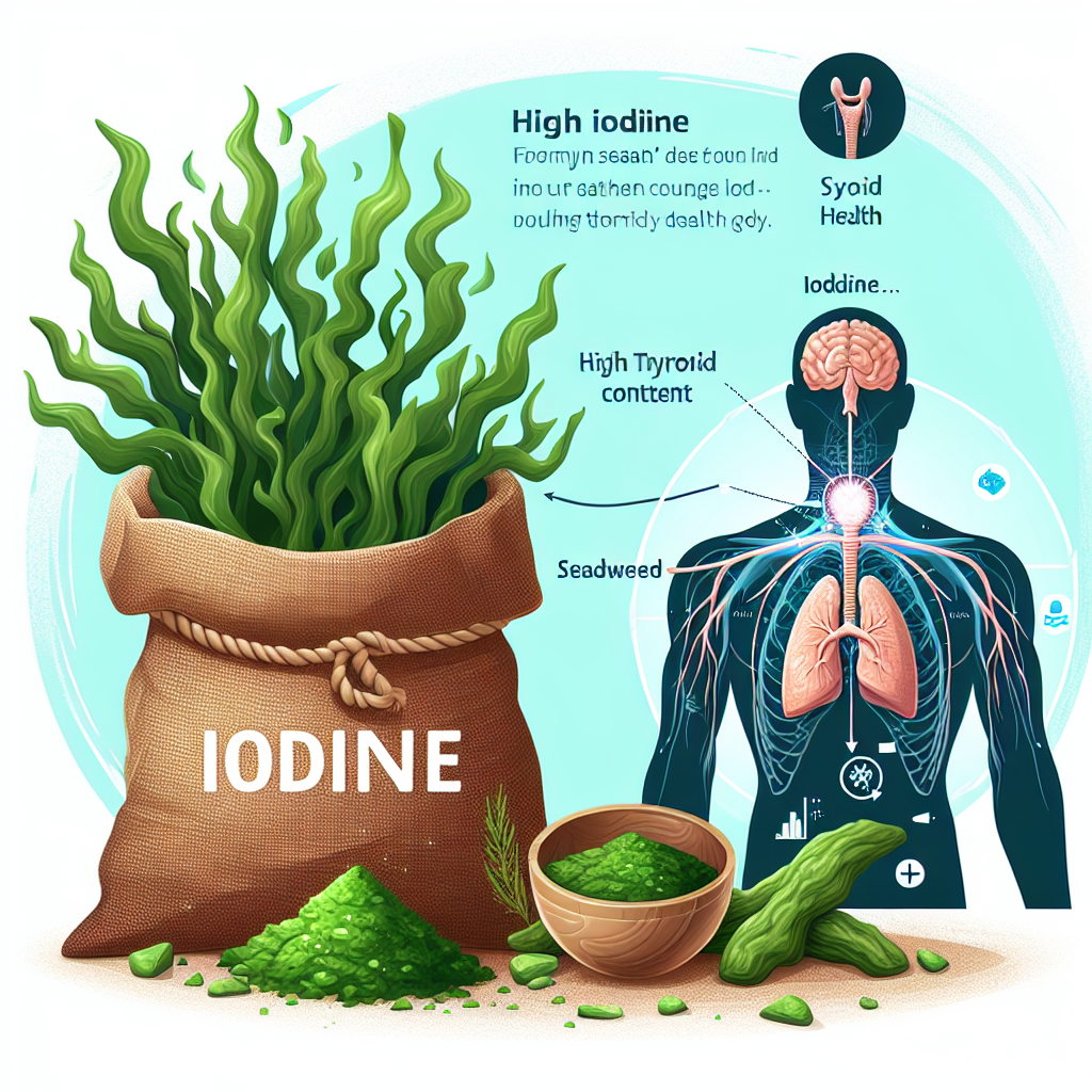미역의 요오드 효능이 갑상선 건강에 미치는 효과